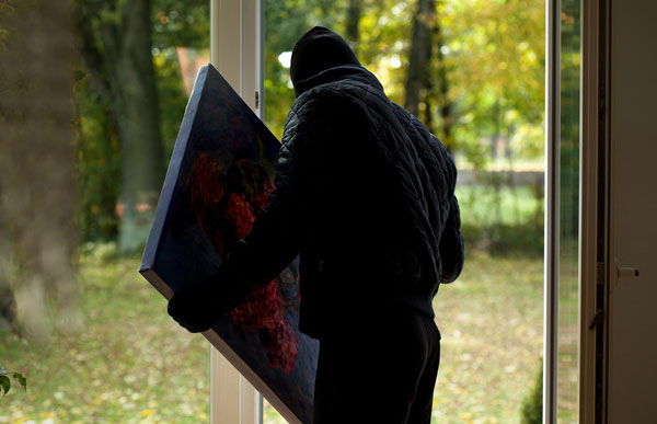 Thief with Painting